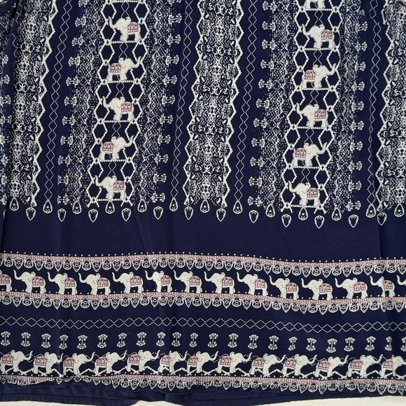 BOHO ELEPHANT SLEVELESS TOP. 41 HAWTHORN FLOWY PULLOVER TOP. Excellent condition - Picture 3 of 12